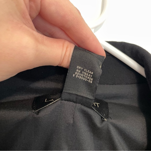 LANE BRYANT Plus Size Solid Black Three Button Long Duster Work Blazer or Jacket - Picture 10 of 14